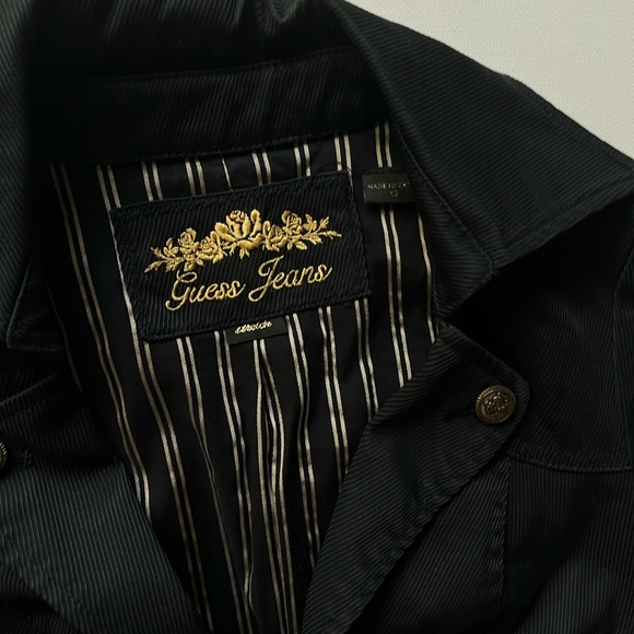 Vintage Guess Jeans Black Corset Bustier Jacket - Picture 10 of 10